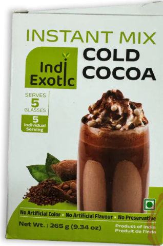 INSTANT MIX Indi Exotic COLD COCOA 9.34 OZ